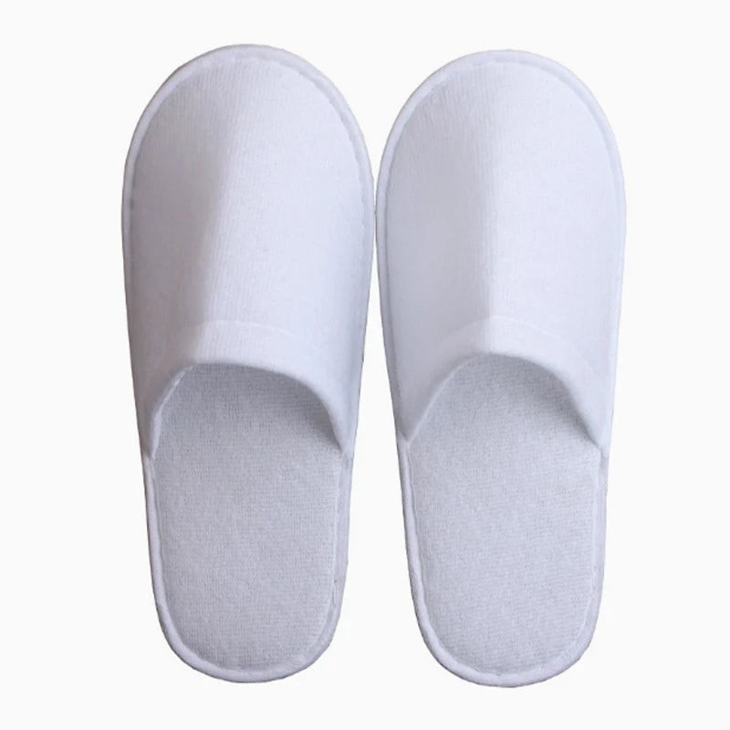 Hotel Room Essentials EVA Disposable Slippers Lightweight Soft for Guest Bed and Breakfast Vue