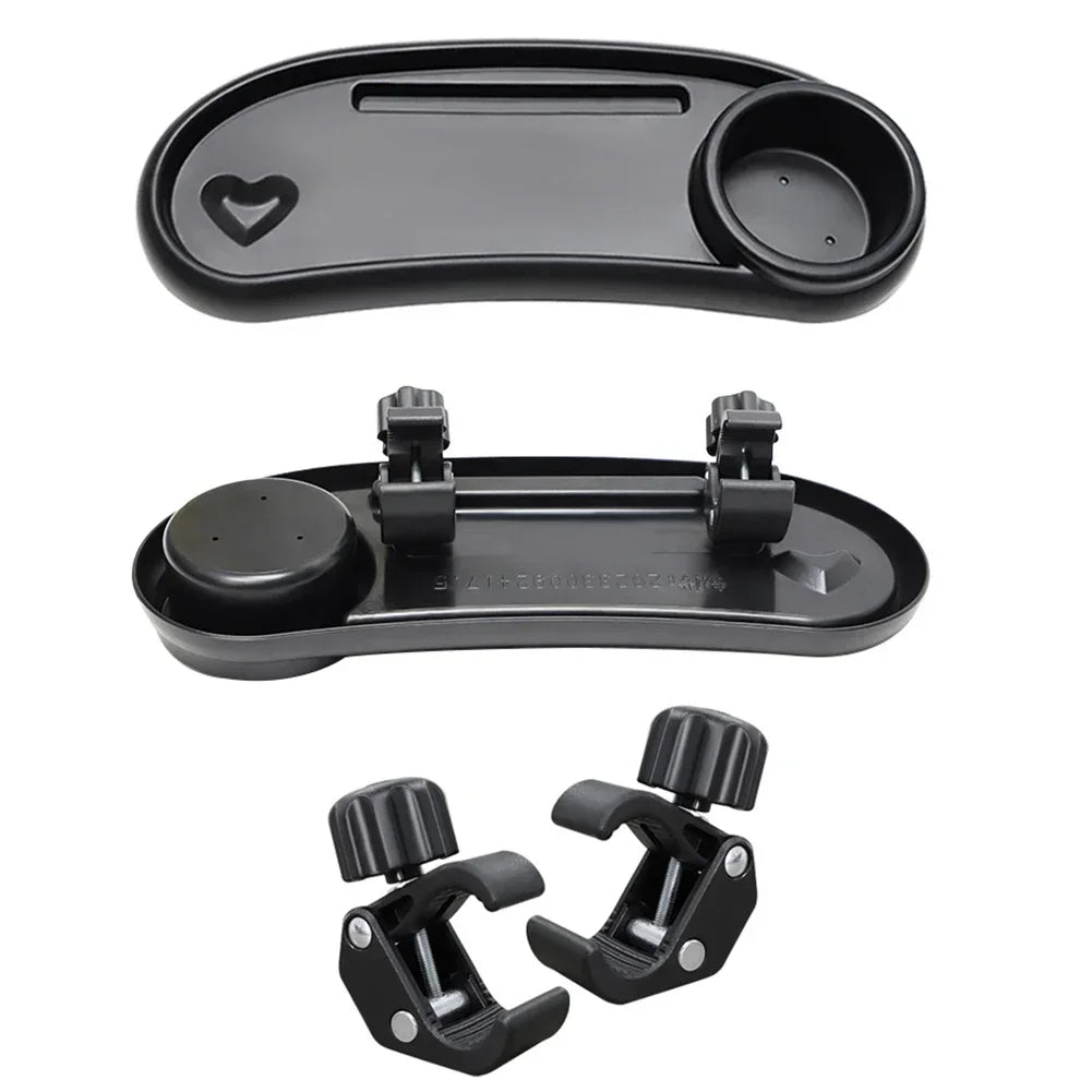 vvocci Baby Supplies Stroller Tray Armrest Dish Stroller Dinner Table TrayHolder Plate Accessories for Toddler Infant Cup Holder Vue