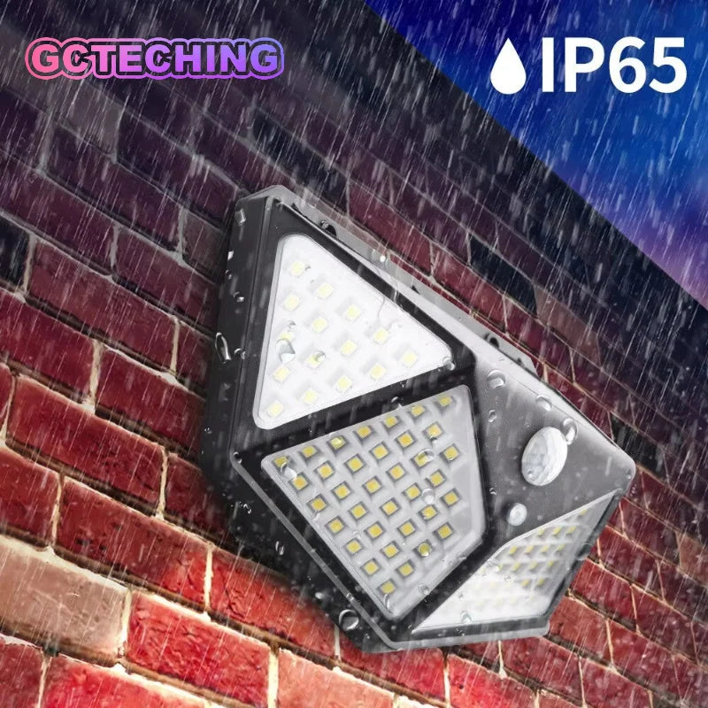 Multifunctional Solar Lamp Outdoor Garden Decoration Solar Led Light Waterproof Sunlight Powered Spotlight with Motion Sensor Vue