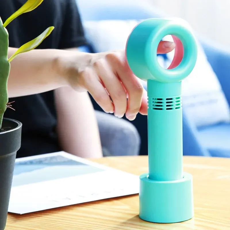 1 Pcs USB Rechargeable Eyelash Blower Plant False Eyelash Leafless Fan Portable Eyelash Extension Quick Dry Female Makeup Tools Vue