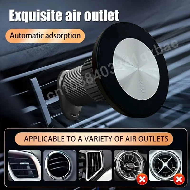 For MagSafe Car Mount Accessories Universal Magnetic Car Phone Holder Parts Suitable for 17mm Ball Head Base Magnet Brackets Vue