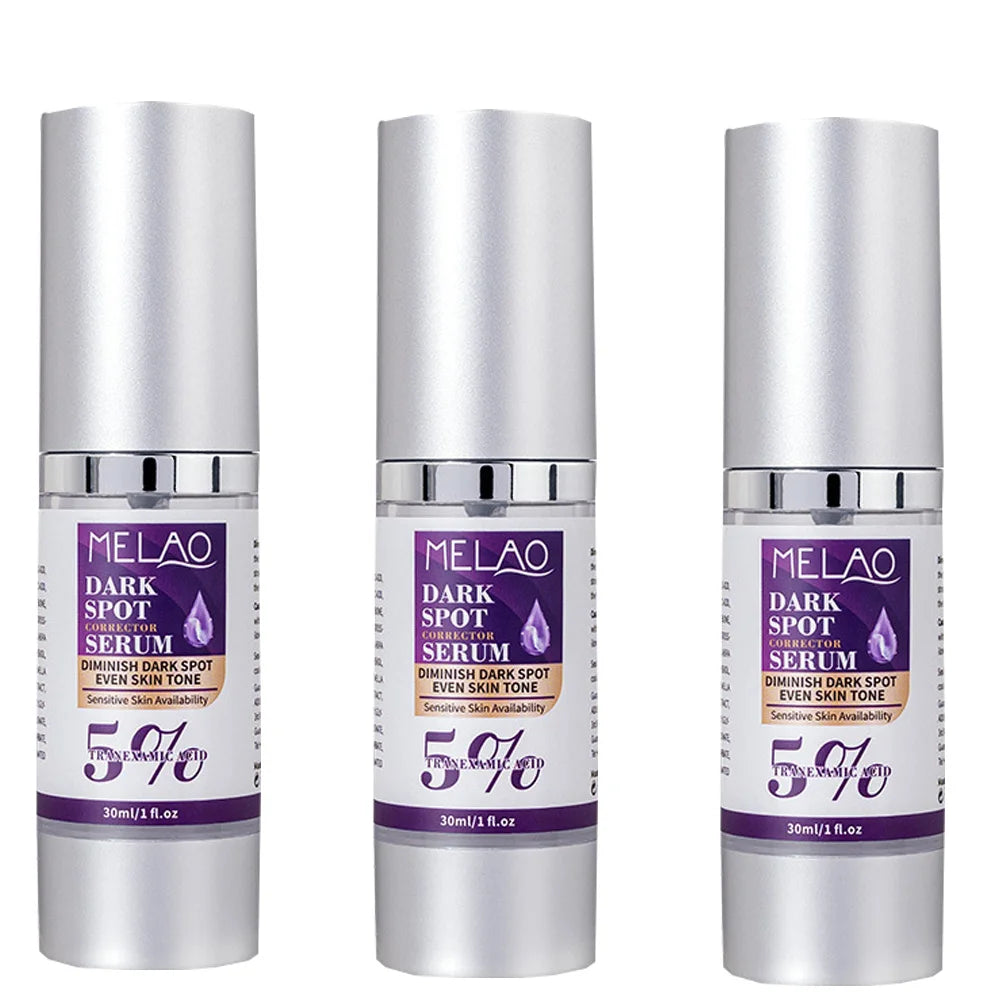 Dark Spot Remover for Face,Dark Spot Corrector Serum for Age Spot Sun Spot Freckles Melasma Brown Spot Skin Care Repair Cream Vue 30mlx3 pieces