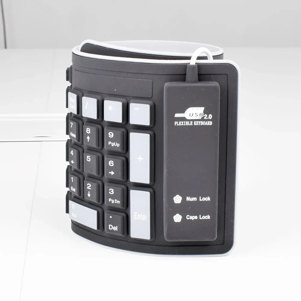 103 Keys English Language Keyboard for Laptop Computer PC Tablet Keyboard 103 Keycaps USB Wired Silicon Key Board Vue