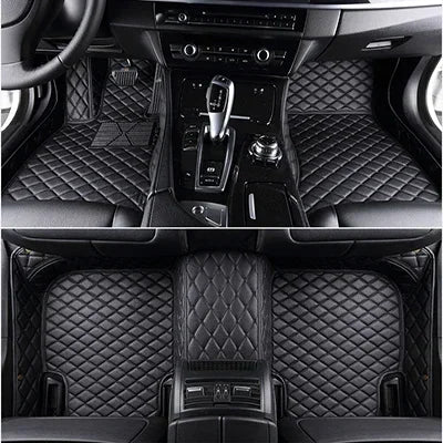 Custom Leather Floor Mats for Citroën C2 C3 C4 C5 C6 2006–2025