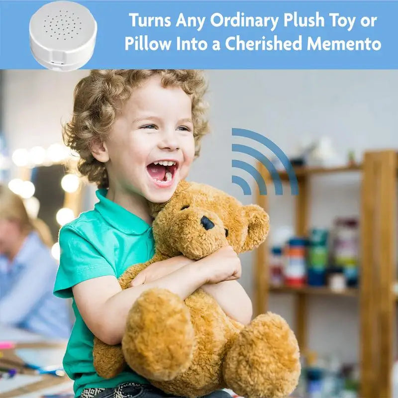Message Voice Recorder Plush Toy Voice Box Toy Recording Device Custom Messages Recorder Creative Reusable Voice Recorder Sound Vue