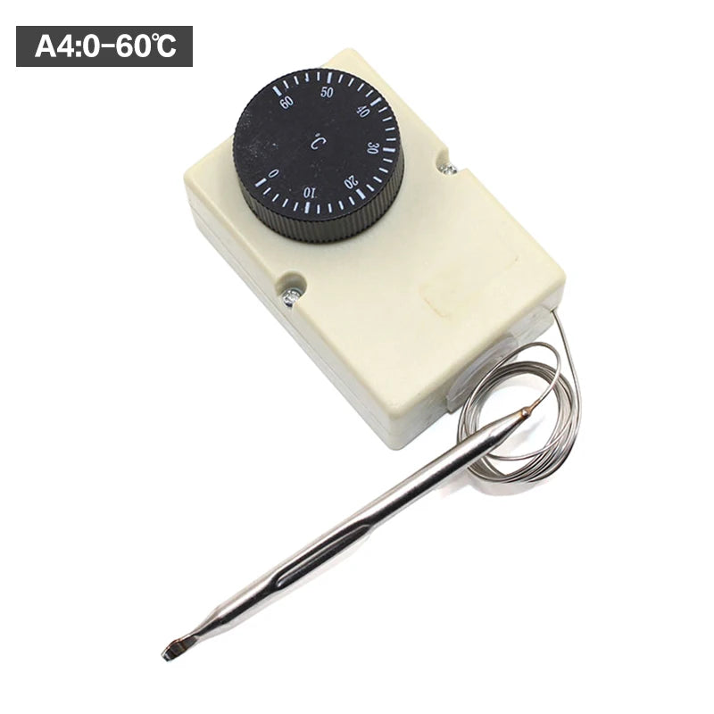 Capillary Thermostat Knob Mechanical Temperature Switch 50-300C 0-60C 0-50C 0-40C 30-110C -30-30C Vue 0-60