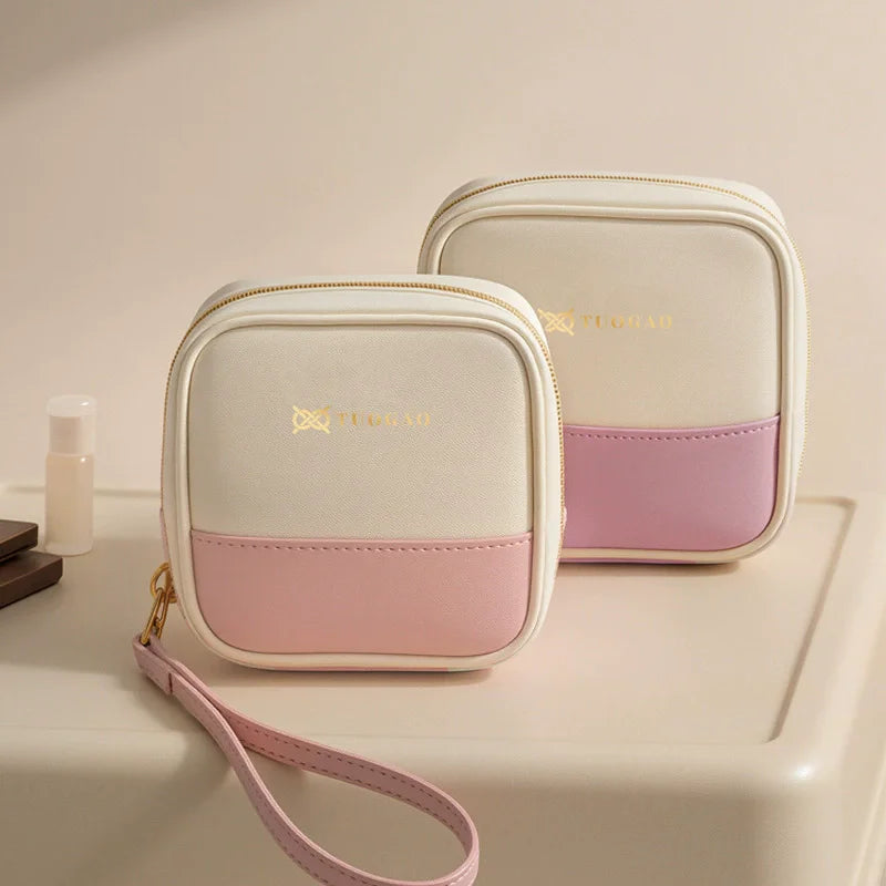 Travel Cosmetic Bag Portable Mini Waterproof Cosmetic Lipstick Storage Bag Multifunctional Clutch Bag Vue