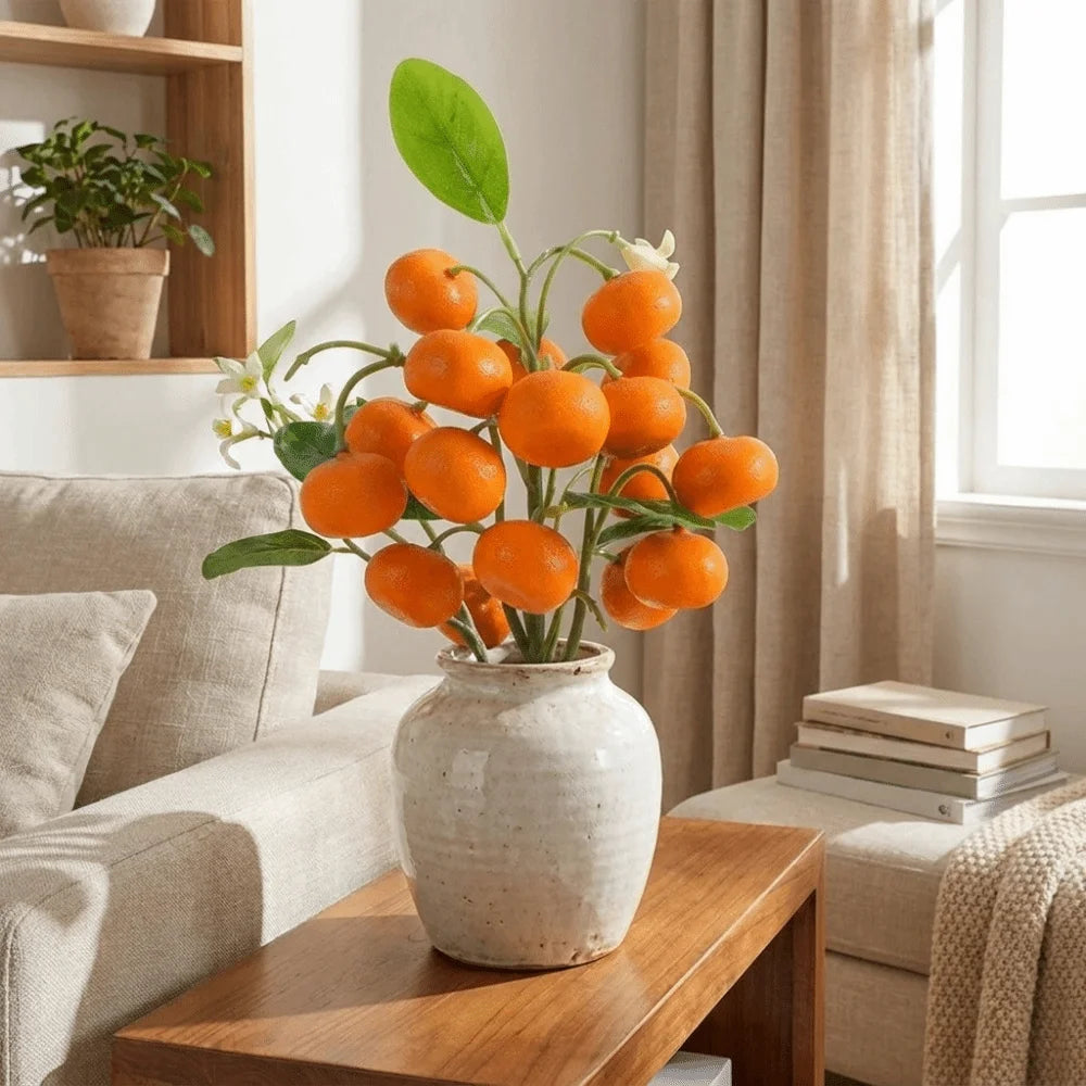 Creative Plastic Simulated Fruit Foam Eggplant Fake Strawberry Decorative Realistic Artificial Lemon Branches Studio Photography Vue