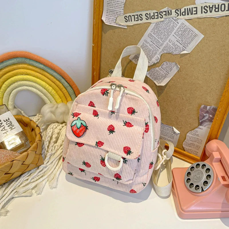 Stylish Small Backpack for Girls Teenagers and College Students Cute Mini Backpack for Daily Use and Outing Vue Pink