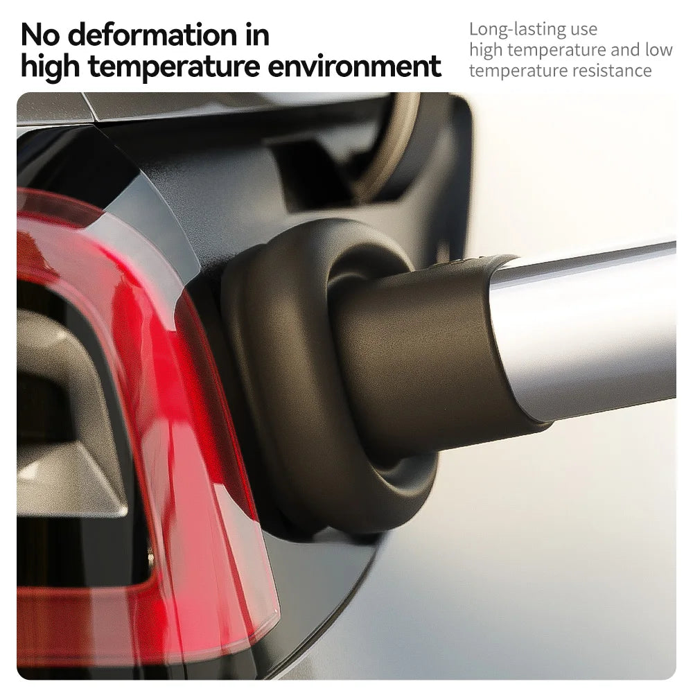 YZ Silicone Charger plug Protector Waterproof Dust Plug Protective case Car Charging cover for Tesla 2025 US version charger Vue