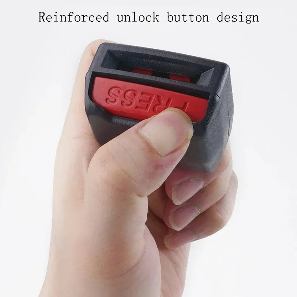 Car Seat Belt Clip Extender Safety Seatbelt Lock Buckle Plug Thick Insert Socket Extender Safety Buckle Seat Belt Cover Vue