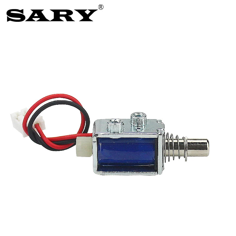 Mini Open Frame Push-Pull Electromagnet DC5v12v Small Electronic Lock Electromagnetic Lock solenoid Electric Bolt Lock Vue