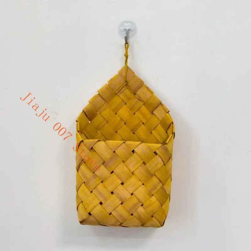 Wooden Wall Hanging Flower Basket – Handcrafted Décor Wall Hanging Planter Vue