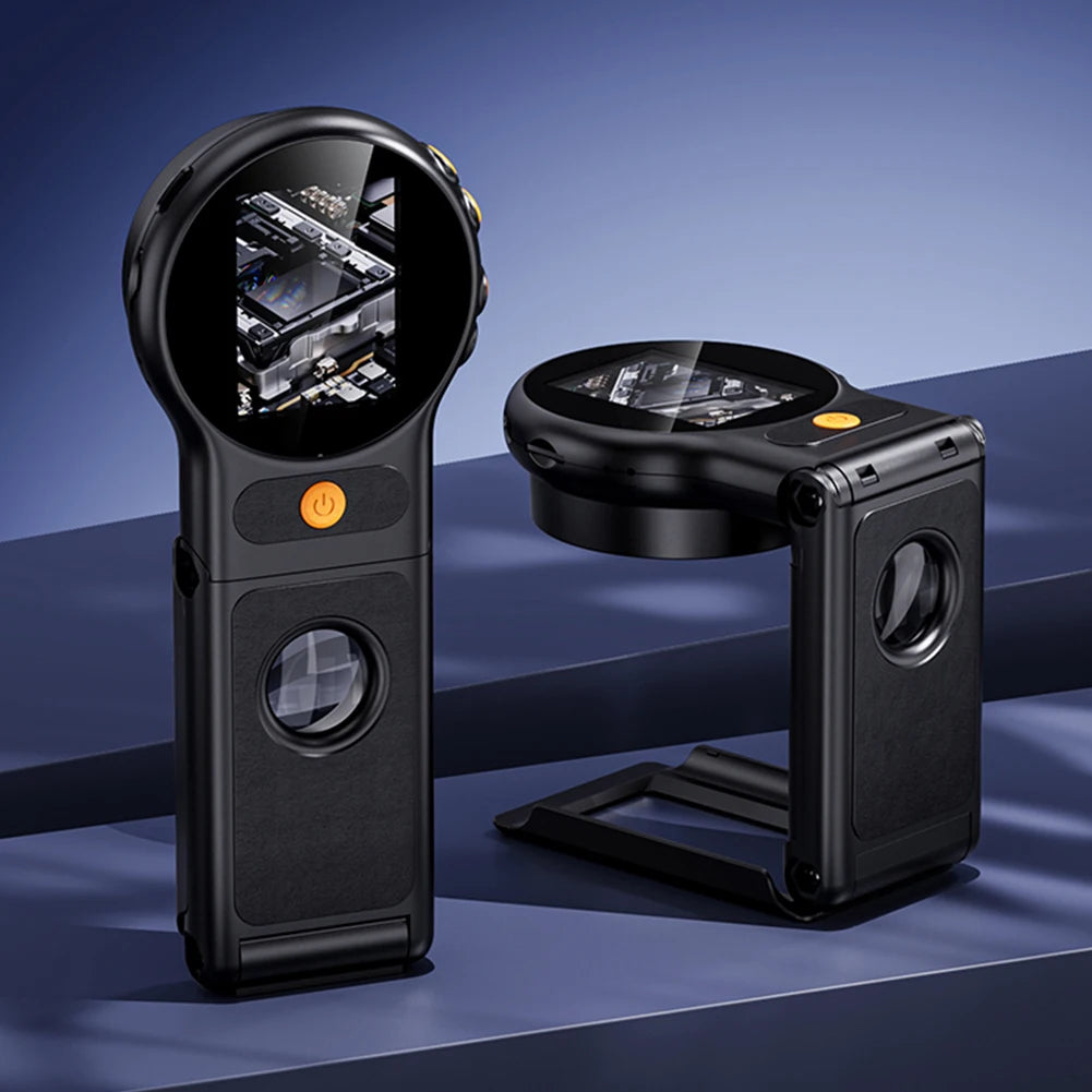 500X Portable Digital Microscope – HD 2MP LED & 2" IPS Screen Digital Microscope Vue China Mainland