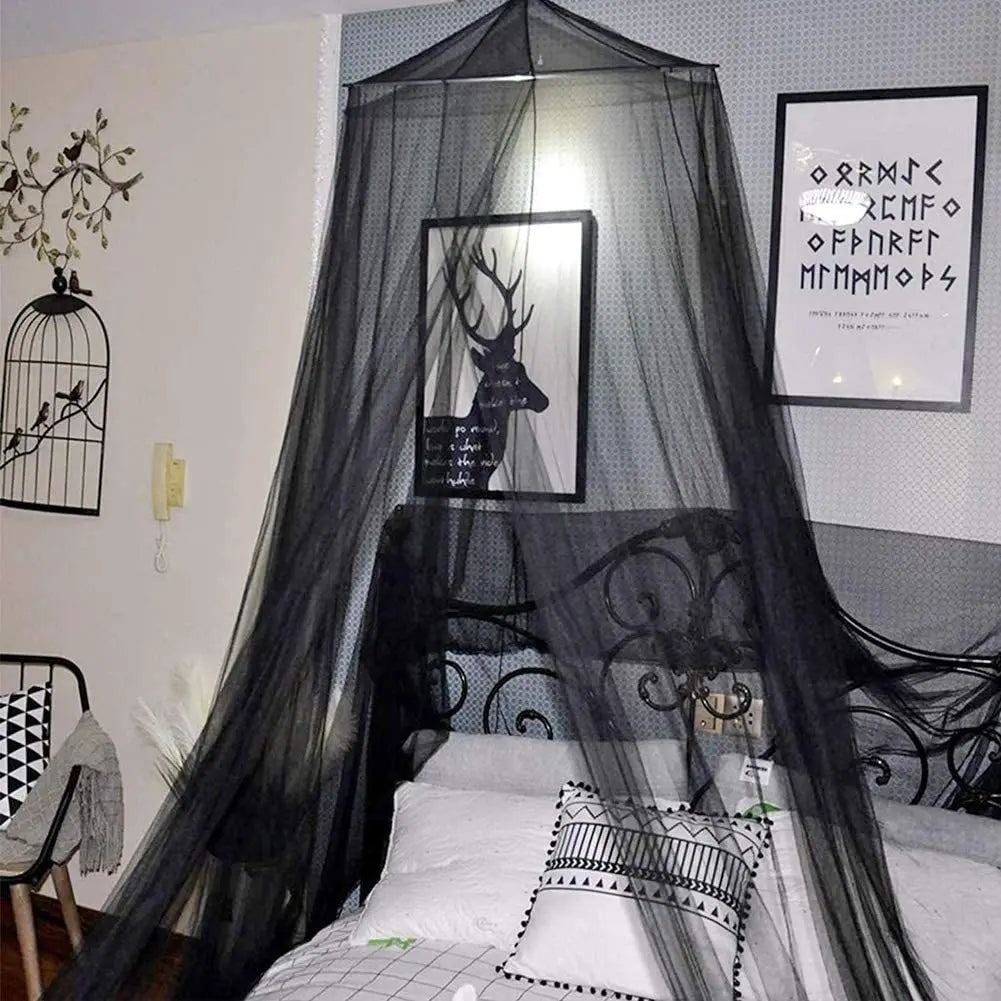Mosquito Mesh Net Large Dome Hanging Mosquito Net Bed Net Tent Fly Insect Repellent Protection Home for Bed Canopy Dropshipping Vue