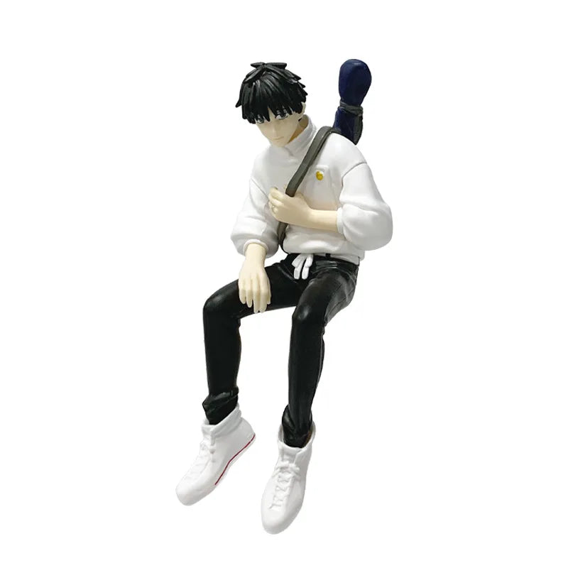 Anime Jujutsu Kaisen Anime Figure Gojo Satoru Fushiguro Megumi Okkotsu Yuta Action Figures Collection PVC Model Doll Toy Gift Vue 14.5cm-no box