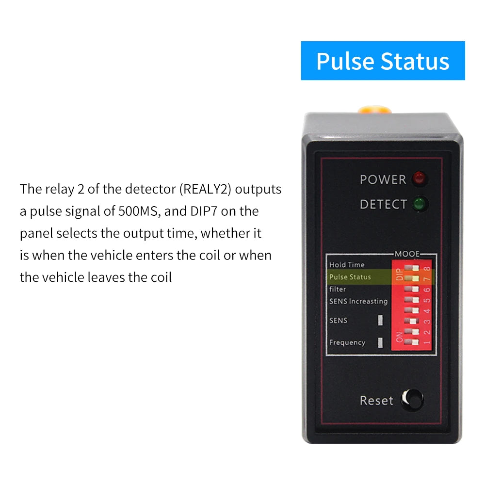 Automatic Gate Opener Loop Vehicle Detector Barrier Gate Traffic Inductive Single Channel Compatible With Northtech Parking Lot Vue