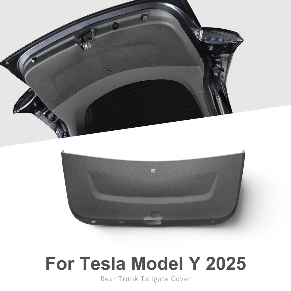 Smabee Trunk Tailgate Protection Pad for Tesla Model Y Juniper 2025 2026 (not fit RWD Version) Car Rear Trunk Door Anti-dirt Mat Vue