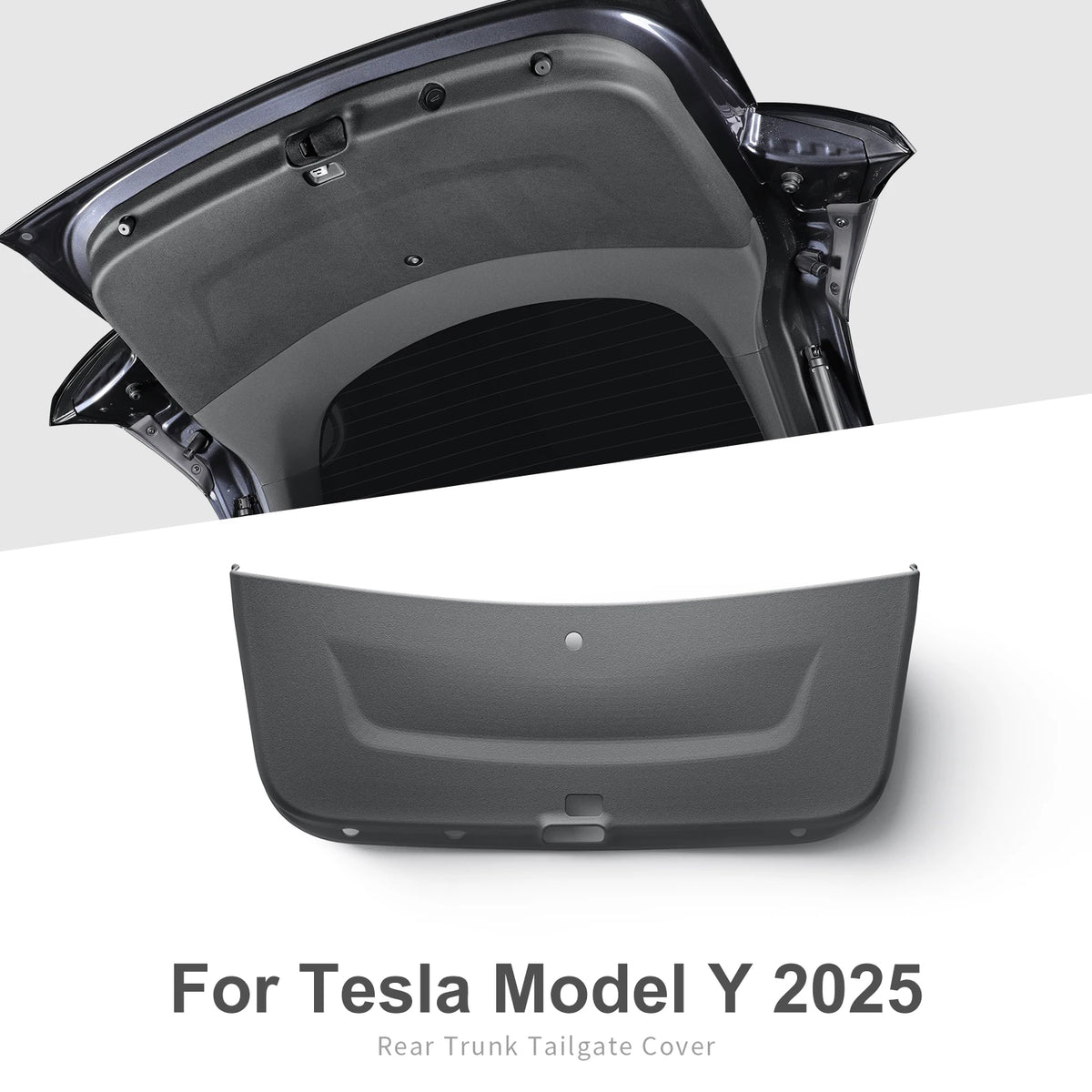 Smabee Trunk Tailgate Protection Pad for Tesla Model Y Juniper 2025 2026 (not fit RWD Version) Car Rear Trunk Door Anti-dirt Mat Vue