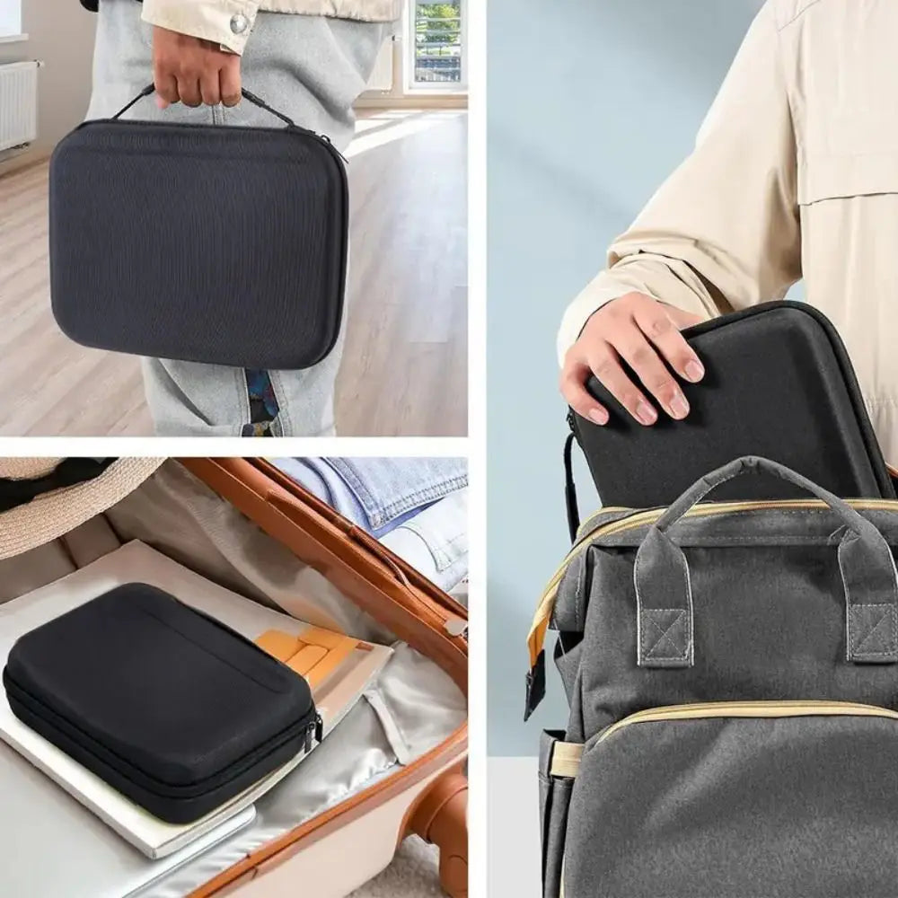 Waterproof Insulin Tools Storage Case Dust-proof Shockproof Insulin Vial Carrying Box Large Capacity EVA Insulin Tools Organizer Vue