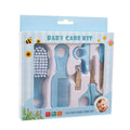 vvocci Baby Care 6-Piece Set; Baby Care Grooming Set; Baby Nail Clipper and File Set Vue B230 Blue