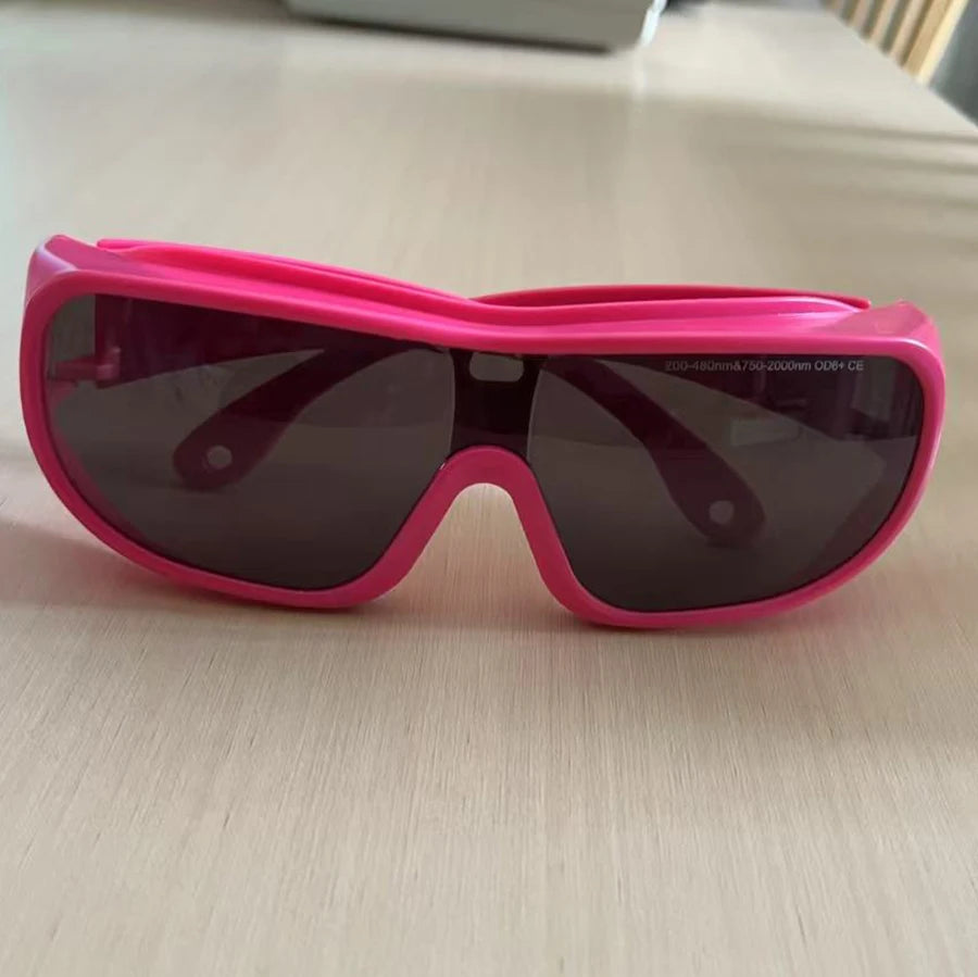 Ipl Laser Safety Glasses OD6+ 755 808 1064nm 1470nm Protective Laser Goggles for Laser Hair Removal Cosmetology Operators Vue