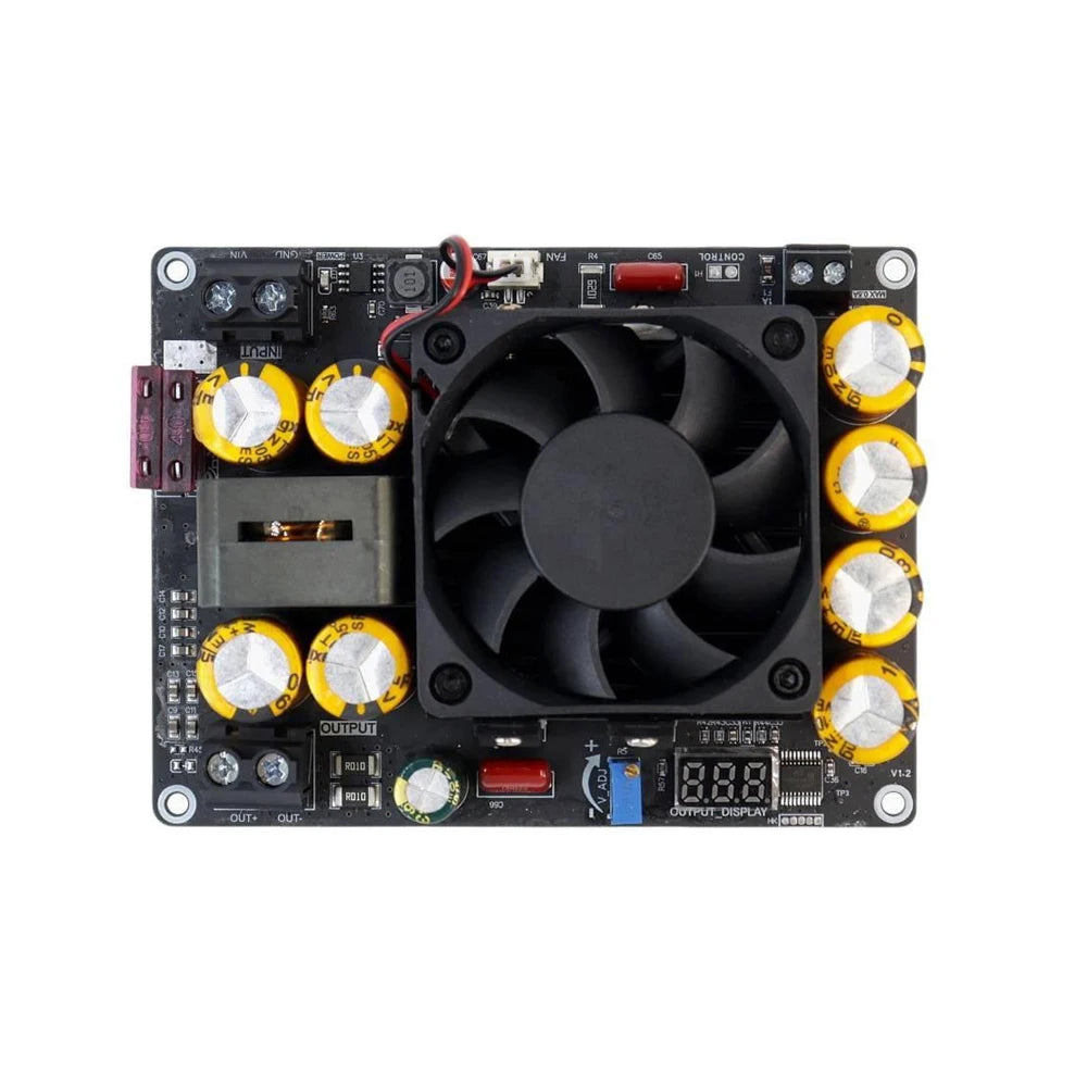500W Boost Step Up Power Supply Module 11-27V Input to 24-50V Adjustable Output Voltage Display High Efficiency 92-95% Converter Vue