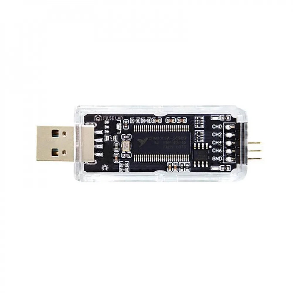 NanoDLA Logic Analyzer 24M Sampling 8CH Open Source for MCU ARM FPGA Debug Support PulseView Windows Linux Mac Protocol Analysis Vue Analyzer10Hook