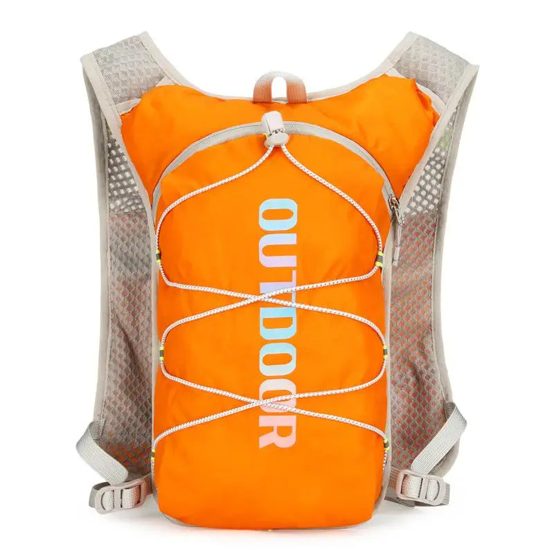 CC11Outdoor Trail Running Backpack Ultralight Race Hydration Vest Vue Orange