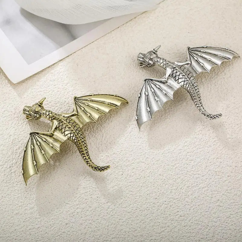 Vintage Viking Dragon Hairpin Fashionable And Elegant Women's Retro Nordic Norwegian Style Hair Accessory Gift Vue