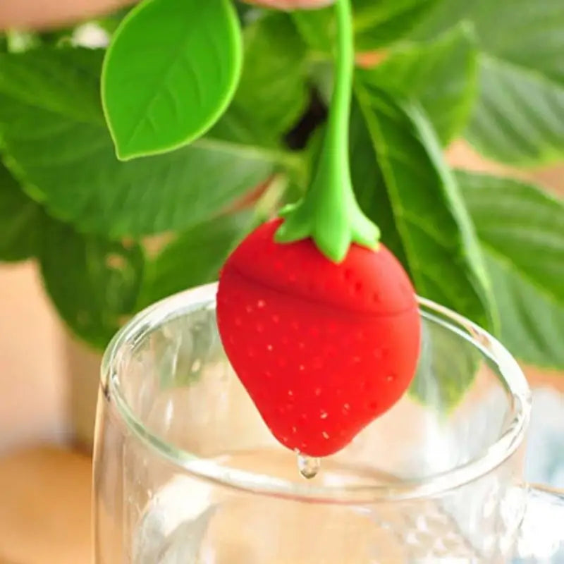 Reusable Silicone Tea Infuser Ball 1pc Easy Clean Loose Leaf Strainer Holder Perfect for Kettles Mugs Office Tea Lovers Vue