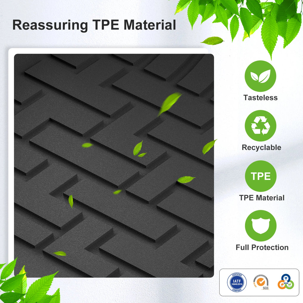 Smabee TPE Floor Mats GWM Cannon Great Wall Poer 2019-2024 RHD Car Floor Mats Vue