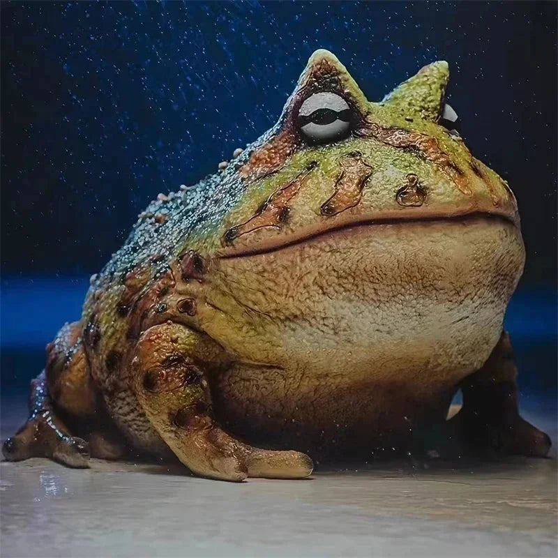 Realistic Resin Frog Figurine Weatherproof Garden Statue Cute Sculpture For Outdoor Patio Yard Decor For Garden Lovers And Kids Vue