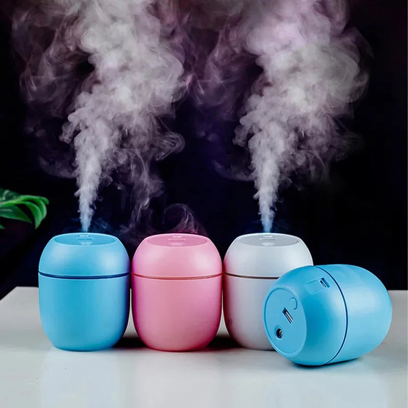 USB Mini Ultrasonic Humidifier & Aroma Diffuser with LED Light Ultrasonic Humidifier Diffuser Vue