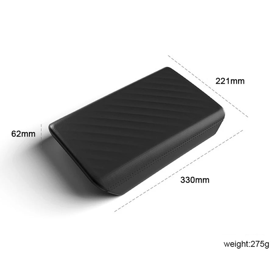 TPE Soft Car Center Console Armrest Protector Box Cover For Tesla Model 3 Y 2017-2026 Durable Accessory for Interior Protection Vue