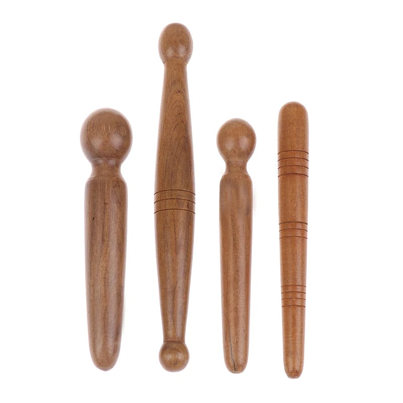 1 Pcs Feet Massager Foot Tool Acupressure Tools Acupuncture Pen Stick Point Wooden Massage Stick Body Massage Tools Vue