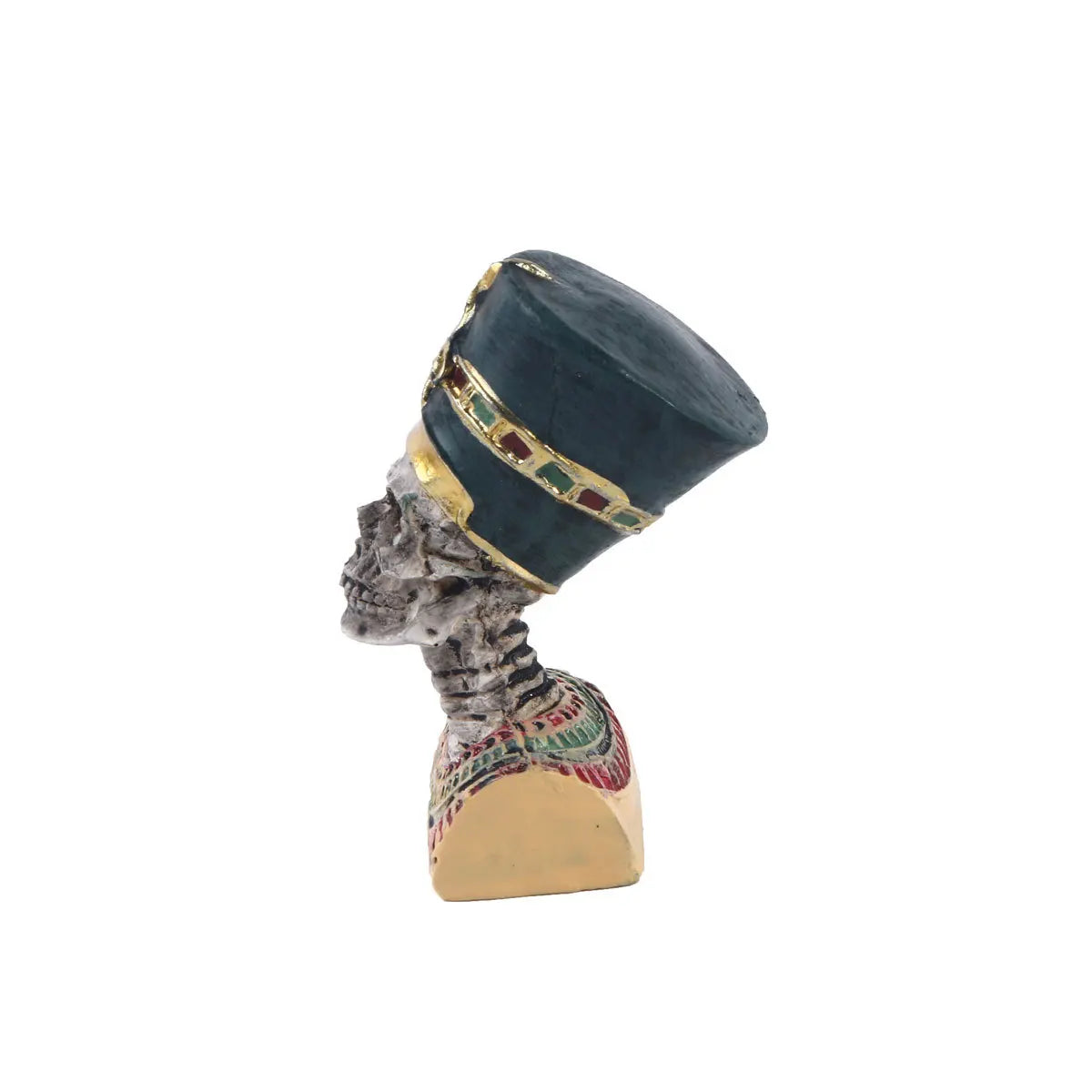 Egypt Pharaoh Cleopatra skull mummy Sculpture Ornament Resin Figurine Statue Miniatures Home Furnishing Office Decoration Vue
