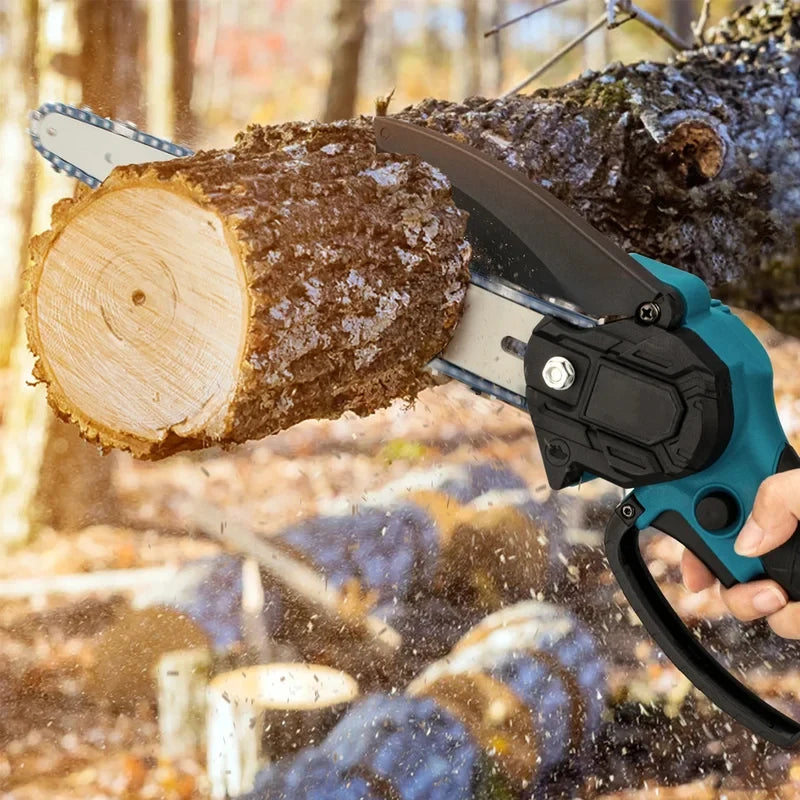 6-Inch Mini Cordless Chainsaw 1700RPM One-Hand Pruning Saw Mini Cordless Chainsaw Vue