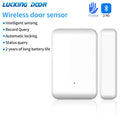 2.4GHz Wireless TTLOCK Door Sensor Door Contact Detection Windows Open Close Status DS2 Works With G2 All TTLOCK App Smart Locks Vue Default Title