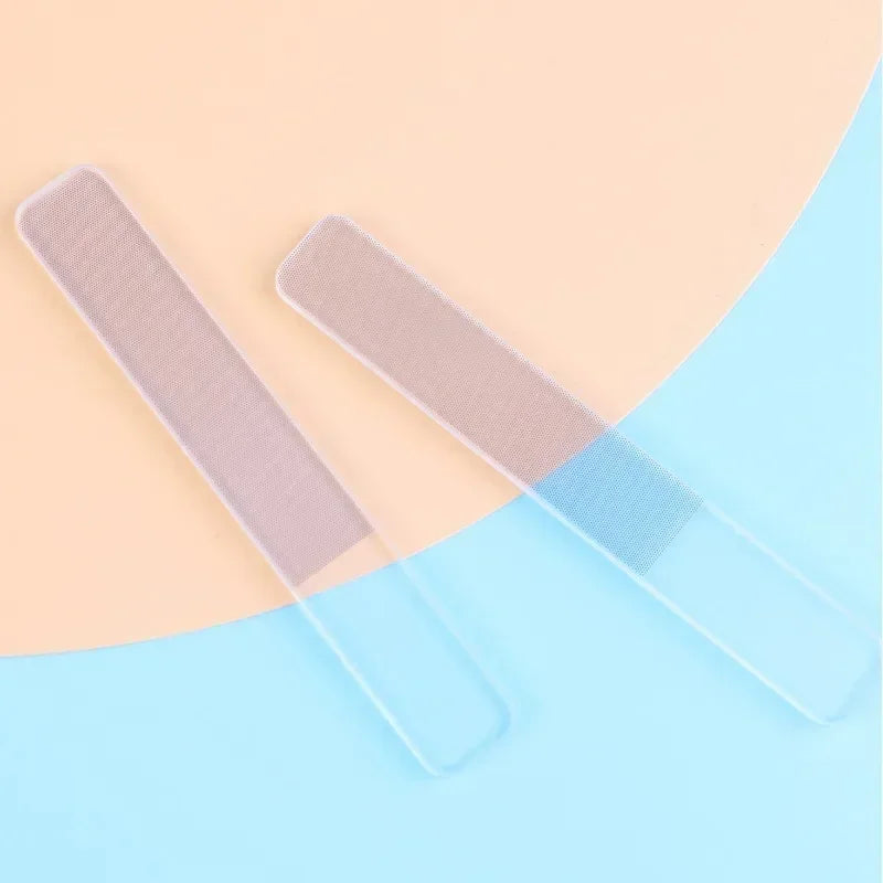 vvocci Nano Glass Nail File Washable Crystal Nail Buffer Shaping Polishing Nail File Sand Strip Vue