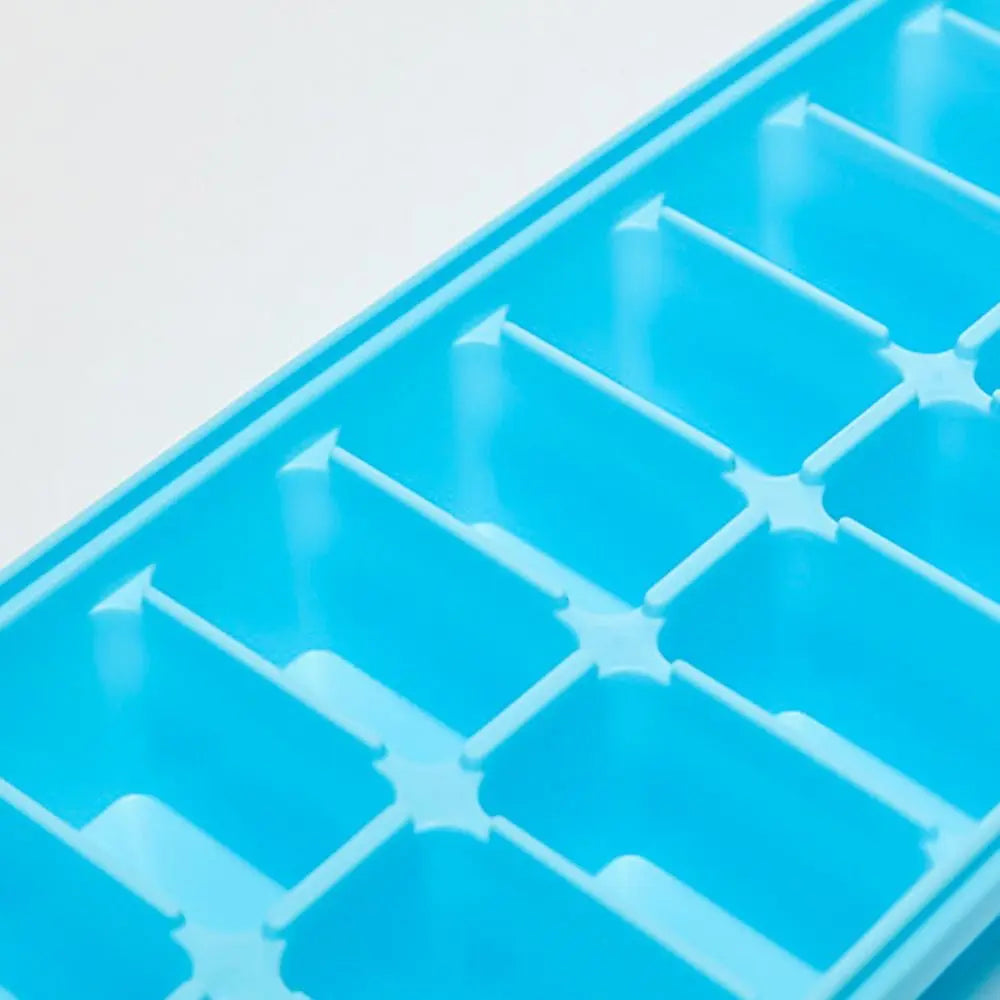 Cover Ice Cube Tray DIY Kitchen Box Storage Making Mould Lattice