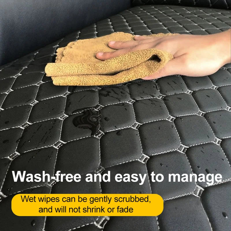 For BMW X5 G05 2022 2023 2024 2025 Leather Car Trunk Mat Cargo Boot Mat Dirty-resistant Storage Cushion Carpet Pad Accessories Vue