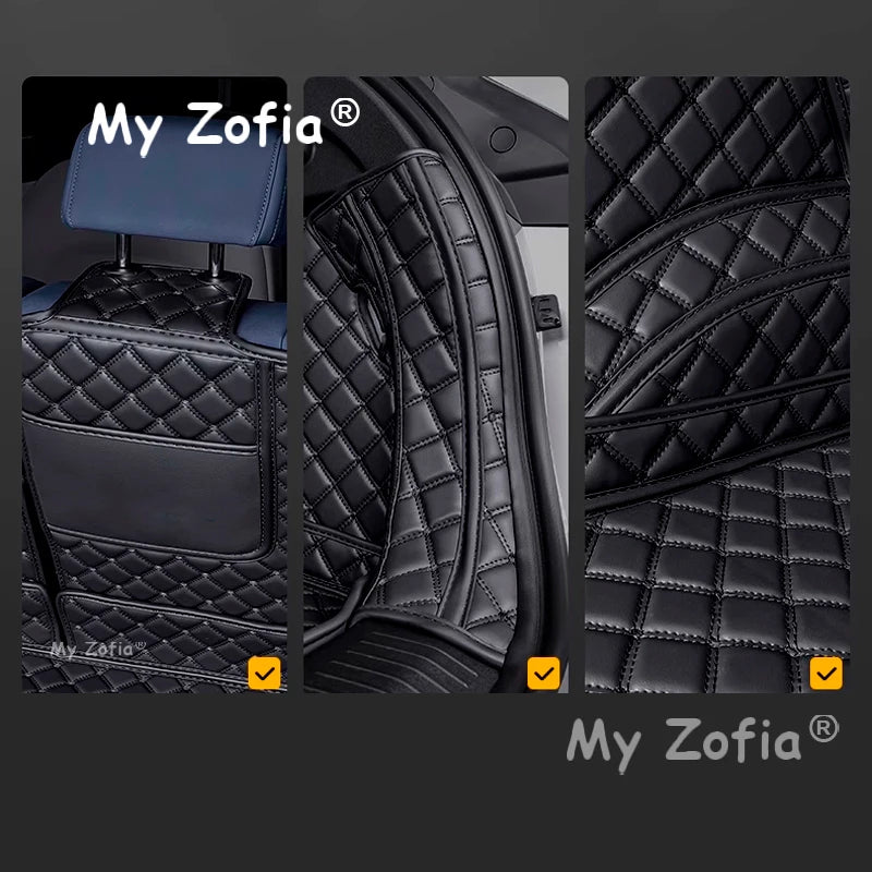 Car trunk mat For Xpeng G6 2024 2025 2026 Car Boot Mat Cargo Protection Leather Trunk Mat Interior Modification Accessories Vue