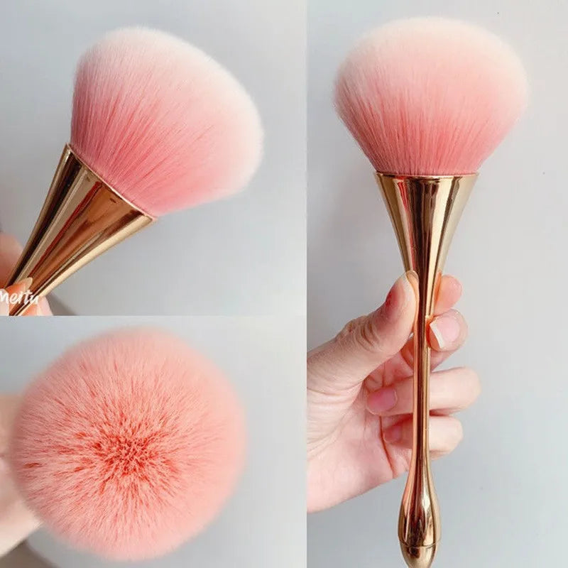 Nail Art Brush Art Dust Brush for Manicure Beauty Brush Blush Powder Brushes Fashion Gel Nail Accessories Nail Pretty Tools Vue