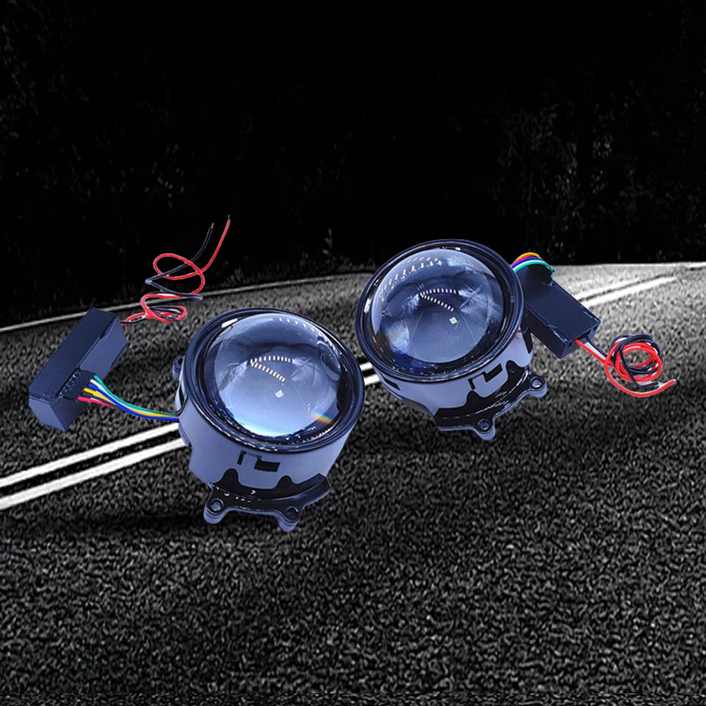 LED Devil Eyes Eagle Eye Car Headlight Lens Mod – APWIKOGER Car LED Headlight Mod Vue