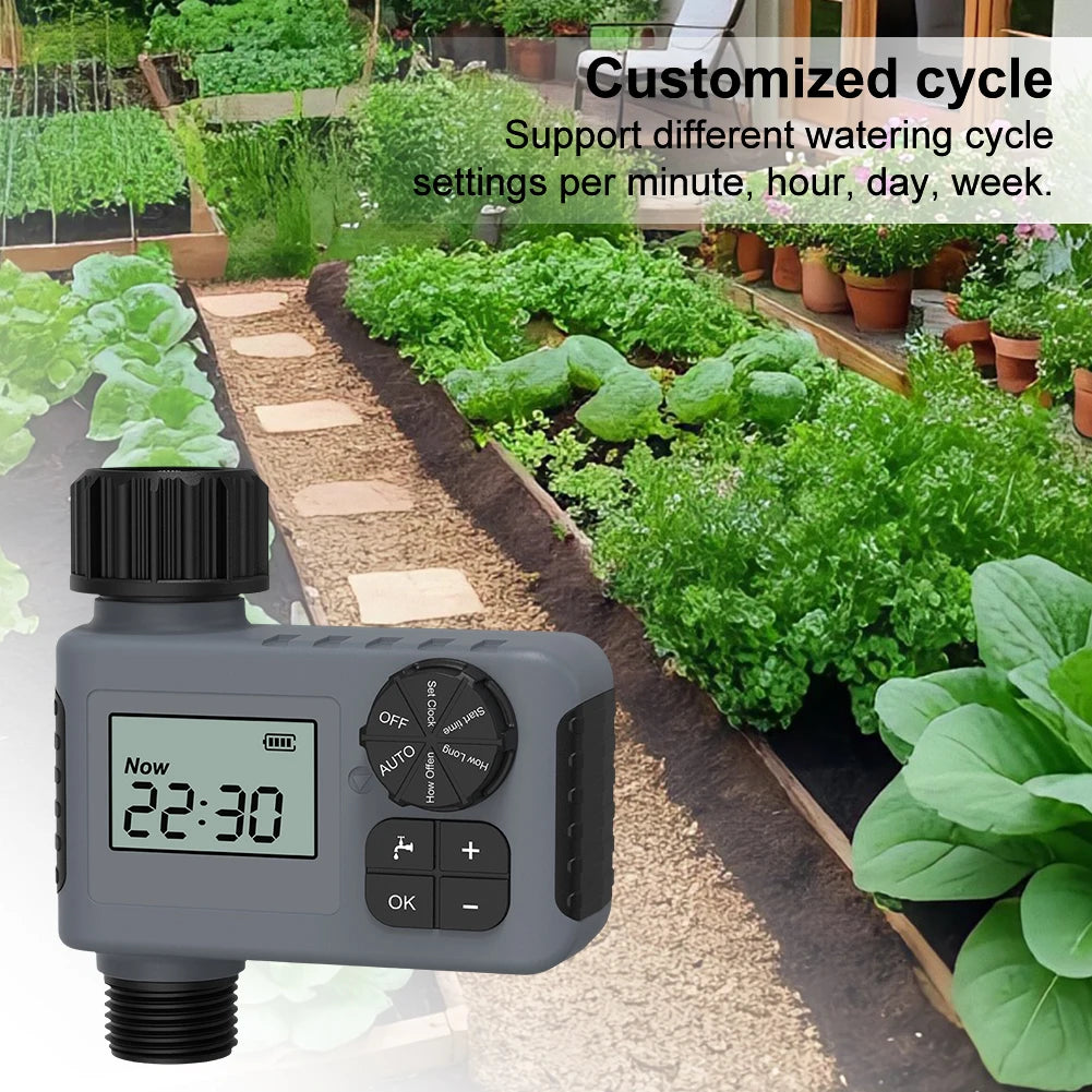 ALLOET Smart Automatic Garden Irrigation Watering Timer Irrigation Watering Timer Vue