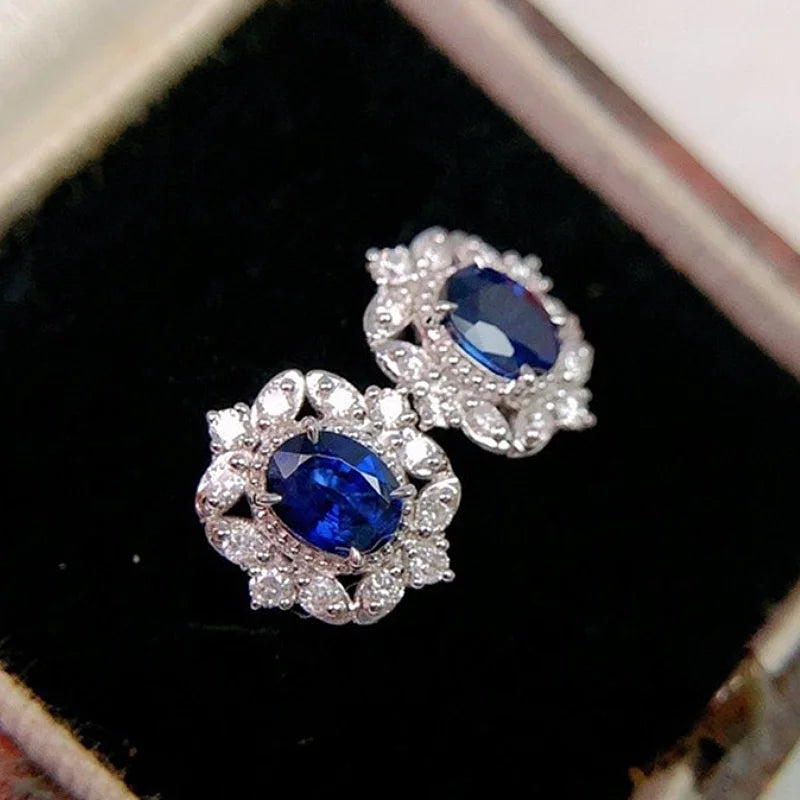 Huitan Cubic Zirconia Stud Earrings – Elegant Women's Fashion Stud Earrings Vue E2487