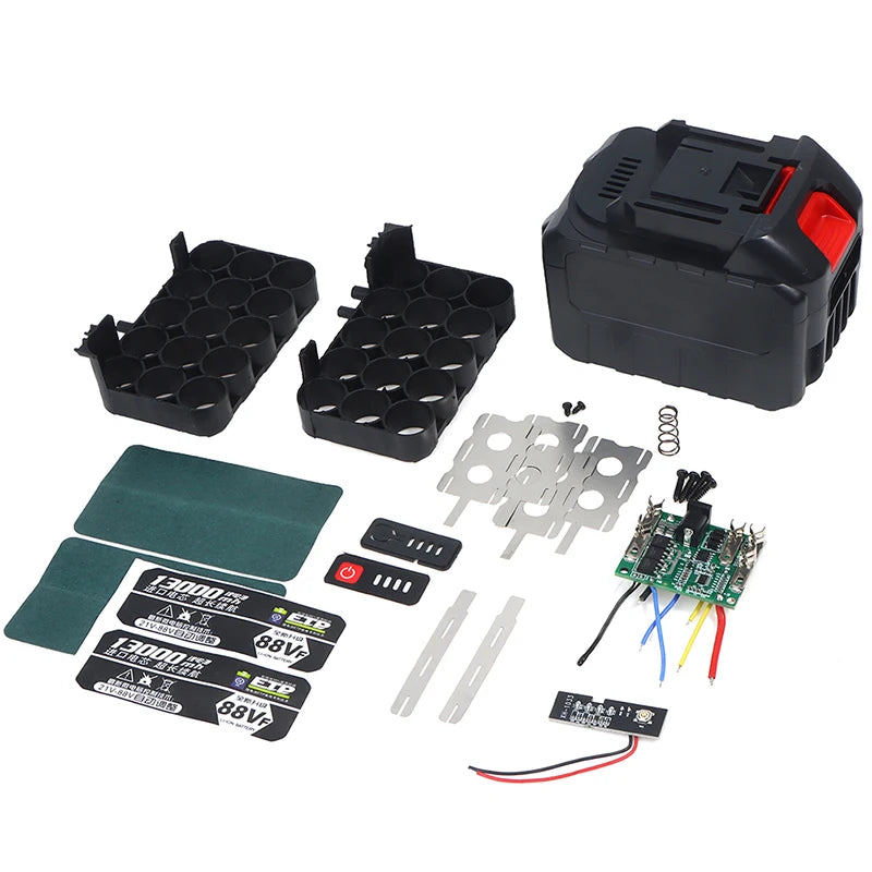 Li-Ion Battery Case Circuit Board PCB for Lomvum Zhipu Hongsong Jingmi Makita Vue