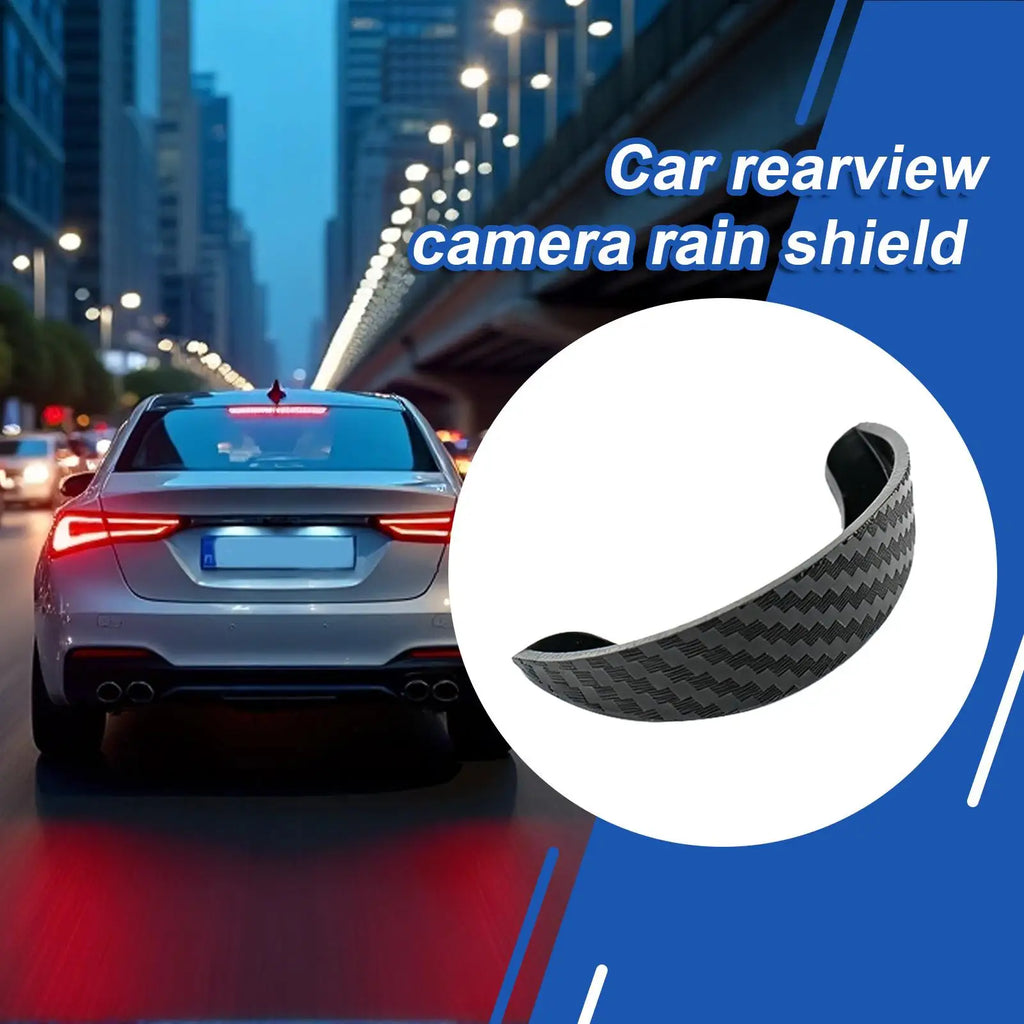 Backup Camera Rain Shield Self Adhesive Waterproof Cover for Vehicle Truck Sedan RV Outdoor Driving Commuting Rear View Protect Vue
