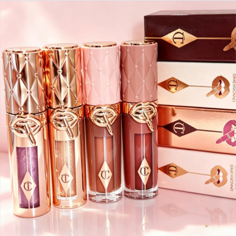 Charlotte Latest Tilbury Moisturized Plump Lip Gloss Highlights Concealer Liquid Foundation Two Color Heartbeat Blush Makeup Vue